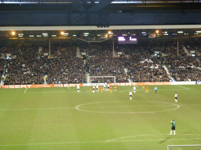 The Putney End During the Match